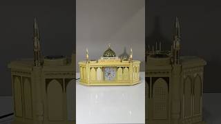 Manisa bit pazarından 1998 ezan okuyan kasetli camii şeklinde saati 100TL ye aldık restore ediyoruz.