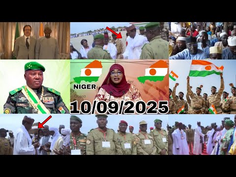 Labaran Hausa 10 09 2025 Niger Zuwan Fira Minister Ali Lamine Zeine Jakadun Kasashen Waje Sunzo 