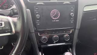 VW Golf GTI manual shift: finding reverse.