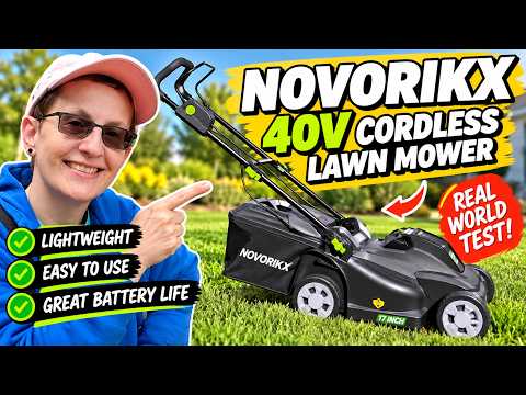 From Unboxing to Mowing - NovorikX Lawn Mower Review
