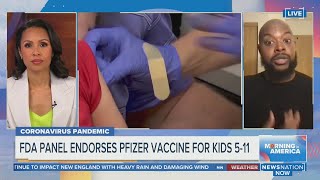 Vaccines for Kids: FDA panel endorse Pfizer COVID-19 vaccine for young kids | Morning in America
