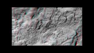 Comet 67P neck in 3D processing Churyumov-Gerasimenko Rosetta