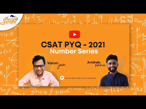 CSAT PYQ Analysis 2021 - Number Series || UPSC IAS 2022