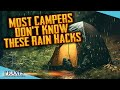 How To Tent In The Rain But Stay DRY