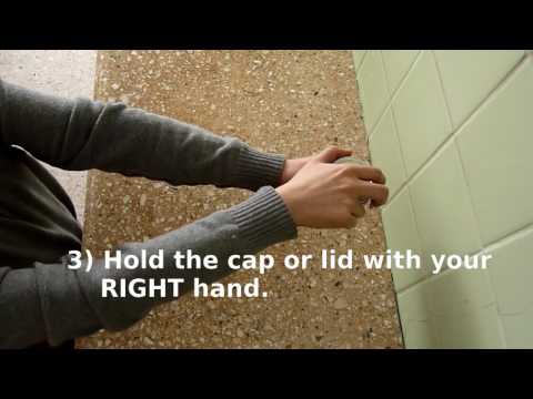 How to open a stuck jar lid or cap: Using the arms