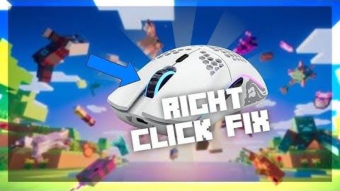 HOW TO FIX RIGHT CLICK IN 1.17 keyboard and mouse support