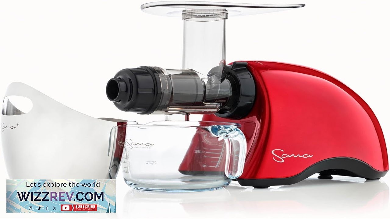 Cold Press SANA 707 Classic Horizontal Single Auger Slow/Low Speed Juicer Review