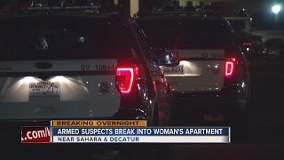 Armed home invasion near Sahara and Decatur