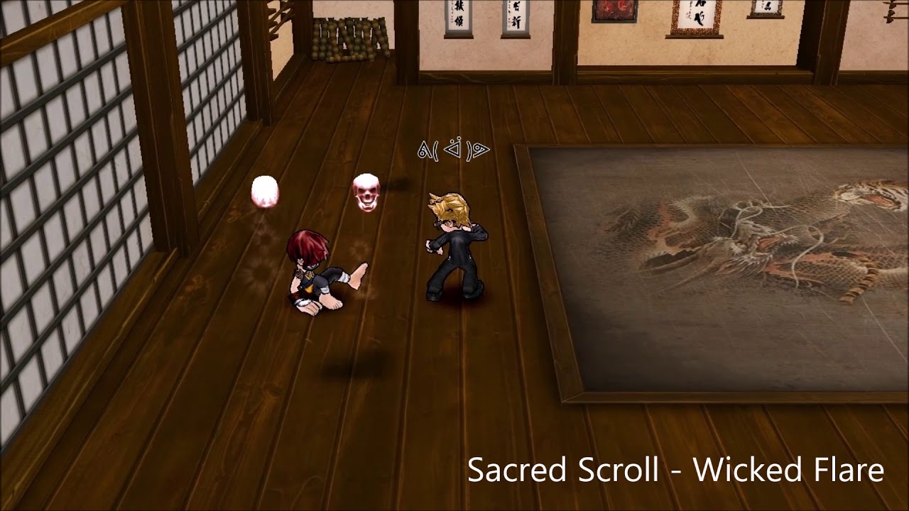 Scared Scroll: Wicked Flare - YouTube