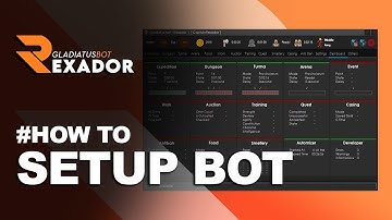 REXADOR GLADIATUS BOT [2020] – HOW TO SETUP