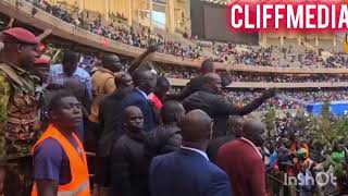 Watch Babu Owino Arrived At Kasarani Stadium For Viewing Raila Odinga's Body