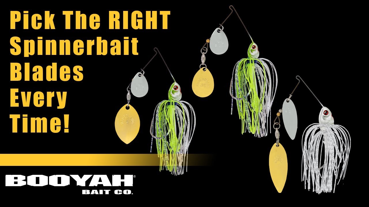 Pick the Right Spinnerbait Blades Every Time (BOOYAH Covert Finesse) 