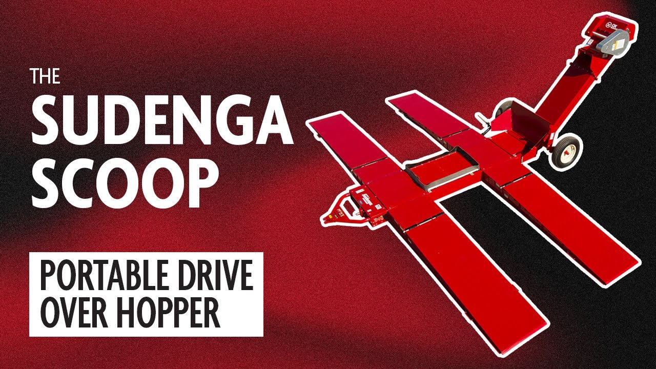 Portable Drive Over Hopper (PDOH) Overview — Sudenga Scoop - YouTube