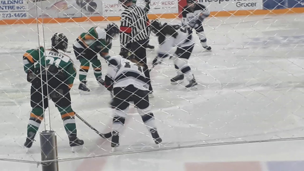 High school hockey game! D YouTube