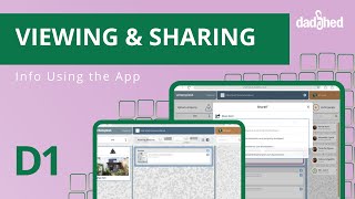 D1. Viewing & Sharing Info Using the App | Home Manual