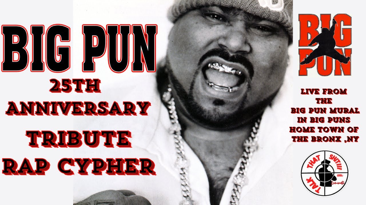 Big Punk Rapper Big Pun 25th Anniversary Tribute Rap Cypher - Luminati15 - YouTube