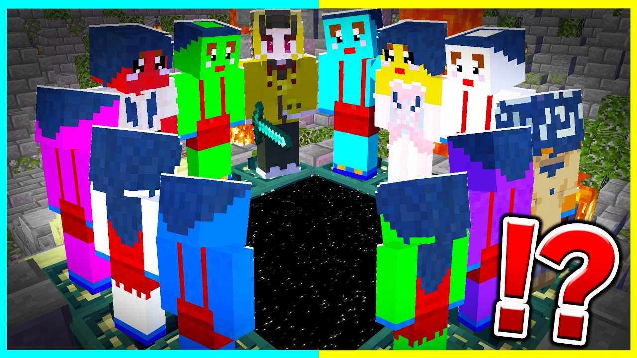 色んなママとけなたろうが仲間になるマインクラフト【まいくら/マインクラフト】