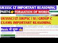 Uksssc LT Important Reasoning Practice.Part-6👉 Alphabetical test✅|•Uksssc update• |•Ukpsc update•|