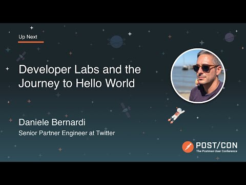 Developer Labs and the Journey to HelloWorld: Daniele Bernardi, Twitter | POST/CON 2019