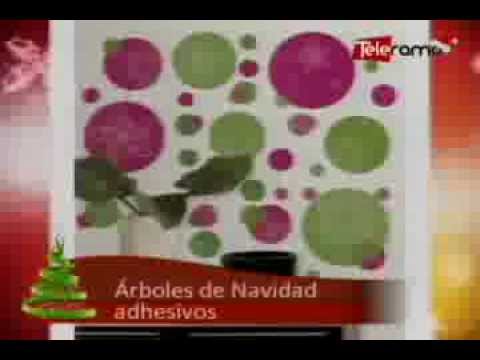 Árboles de navidad adhesivos