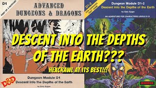 DnD Classic Adventure Review - D1 Descent Into The Depths of Earth