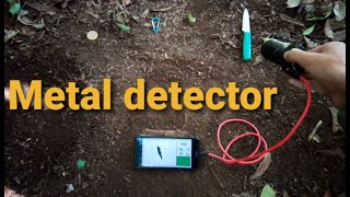 Metal detector for smartphone. Test.