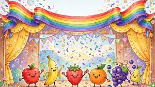 Vowel Sounds Song for Kids! 🍎🍌 Learn A, E, I, O, U with Apple & Banana
