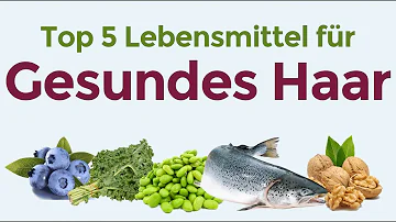 Welches Essen stoppt Haarausfall?