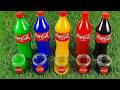 EXPERIMENT: Big Toothpaste Eruption from Giant Coca-Cola Rocket, Mtn Dew, Fanta, Cola and Mentos.