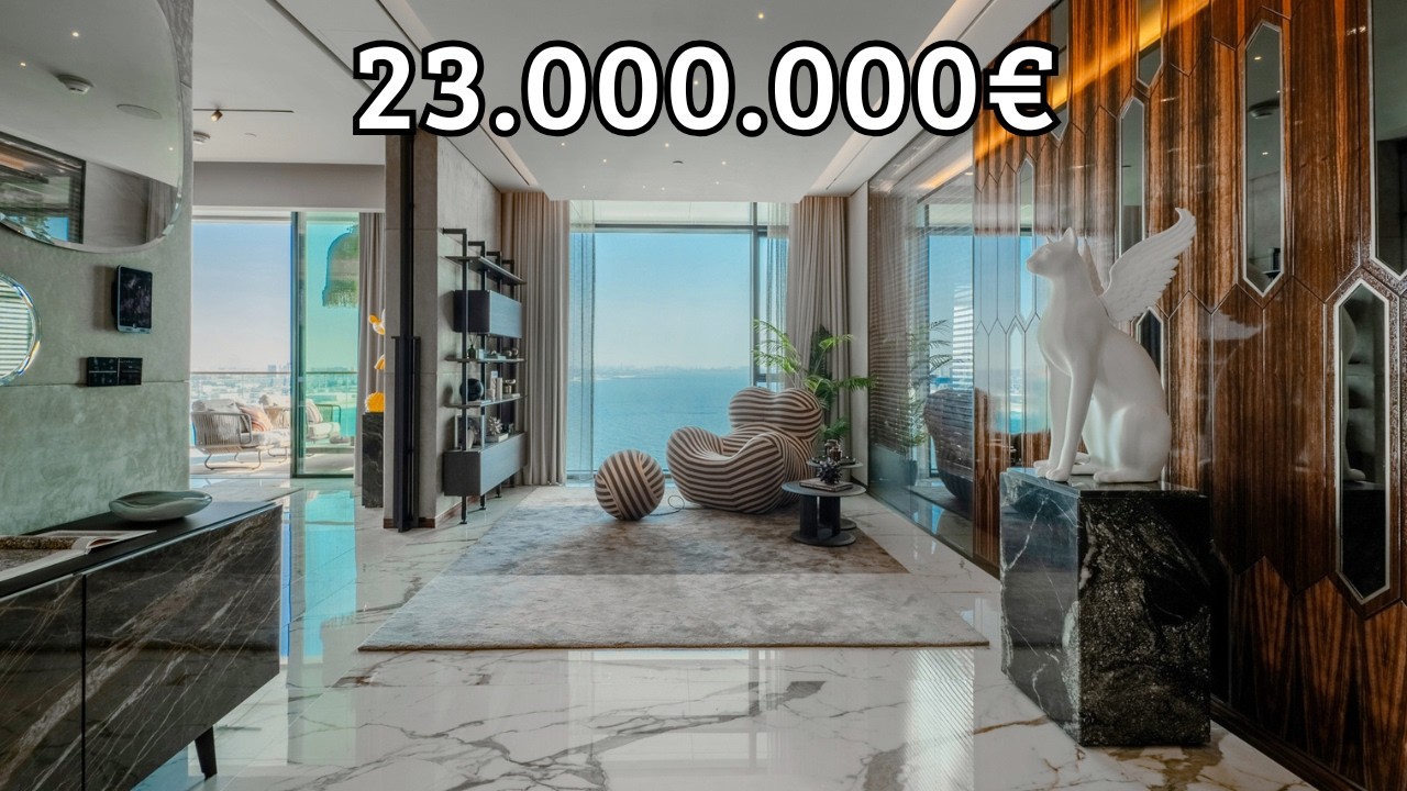 Penthouse spectaculaire de 23.000.000€ à Dubai Bluewaters