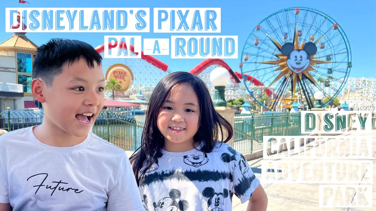 Аттракцион Pixar Pal-A-Round в Диснейленде: острые ощущения и потрясающие виды!