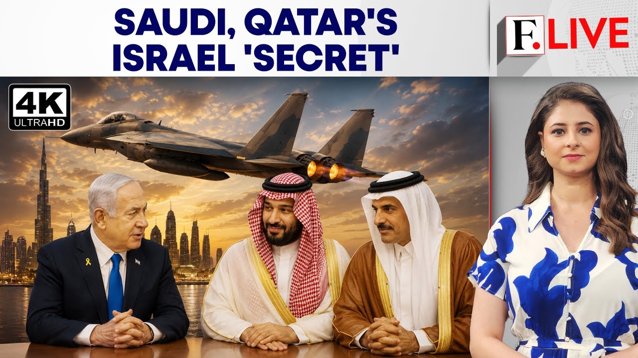 Israel Builds Defence Ties With Saudi Arabia, Qatar: Report | Firstpost Live | 4K thumbnail