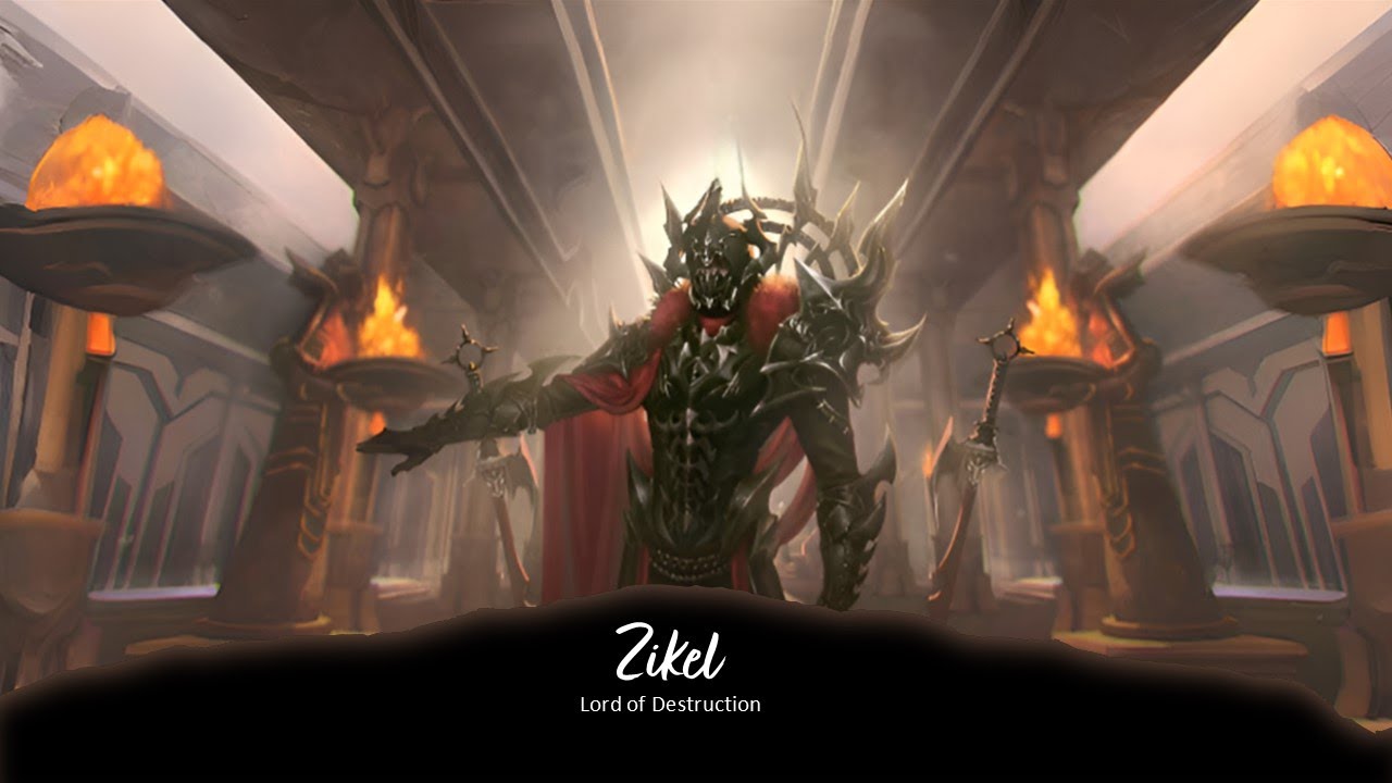 The Empyrean Lord Zikel, the Lord of Destruction!