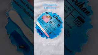 Baby Keepsake Resin Frame💙✨ #isuchanamanna #yoursuchana #shorts #memorypreservation #babykeepsake
