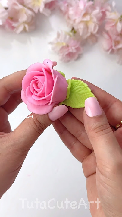 DIY homemade air dry clay 🌷