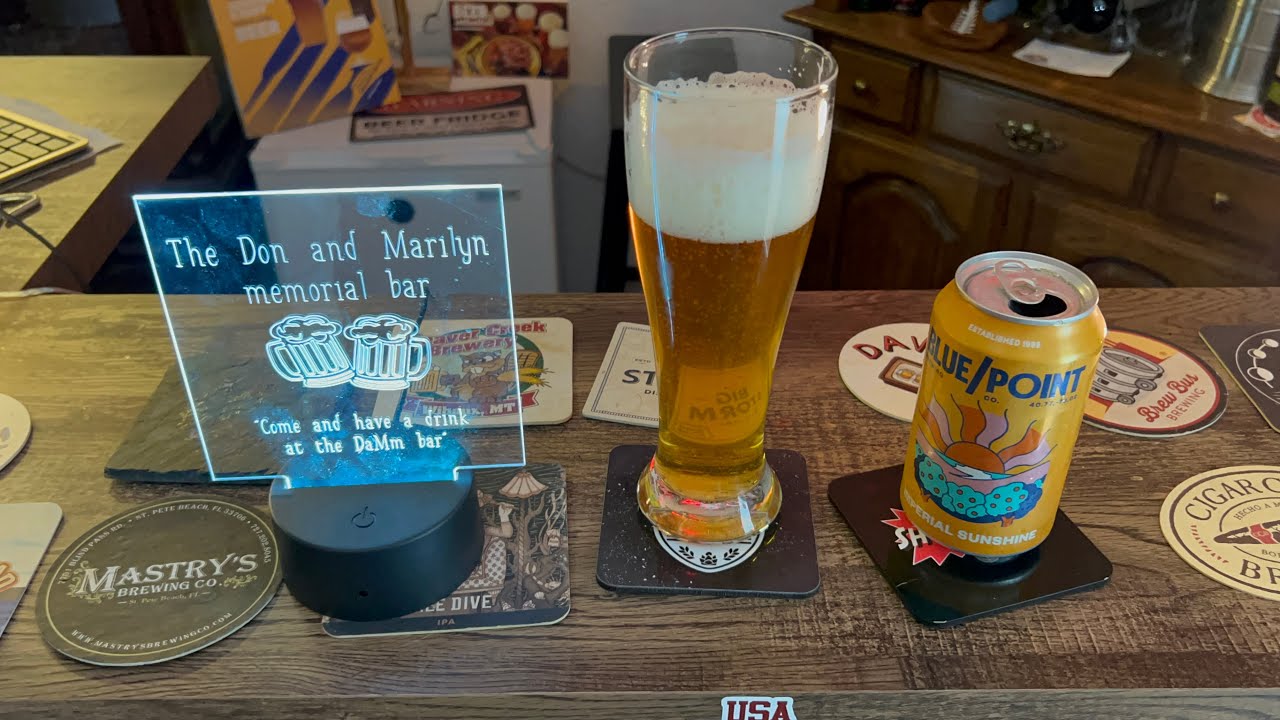 Blue Point Imperial Sunshine Blonde Ale Blue Point Brewing Co 9.6