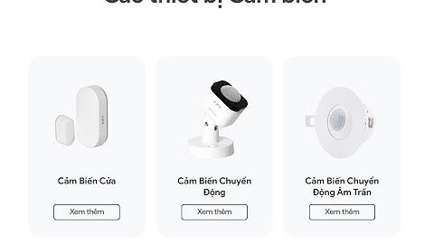 Sản phẩm - FPT Smart Home - Cảm biến cửa và Cảm biến chuyển động