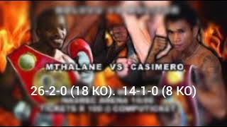 John Riel Casimero vs Moruti Mthalane | Casimero's First & Only Knockout Loss | IBF Flyweight Title