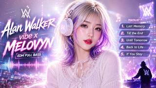 ALAN WALKER VIBE X MELOVYN || LOST MEMORY || EDM FULL BASS || NEW ALBUM OF EDM HITS 2026