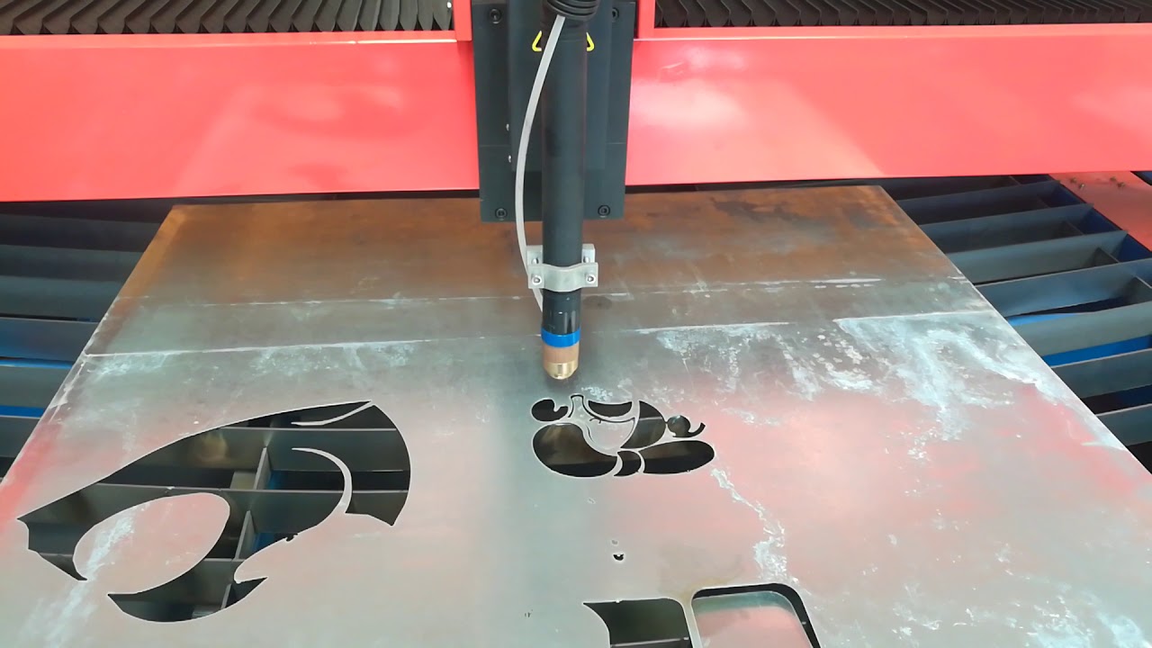 LXP1530 63A working video for cutting thin stainless steel YouTube