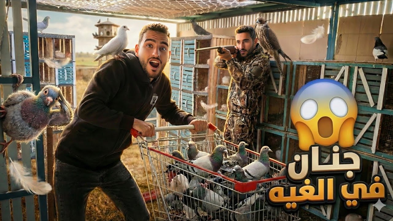 اخويا نقل الحمام وجنني 😱 احداث غريبه في الغيه (طلعت عينه)