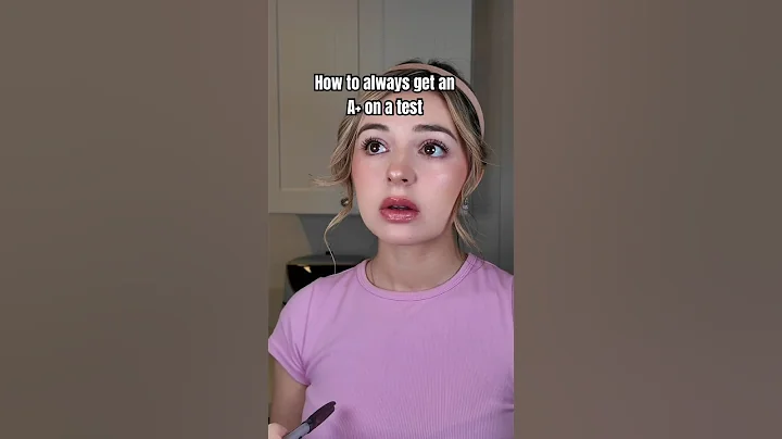 How to always get an A on a test…CREDS: @SofiManassyan #funny #skit #school #pov