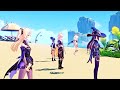 The Team Arrived At Golden Apple Archipelago | Genshin Impact