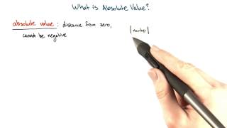What is absolute value - Intro Algebra Review