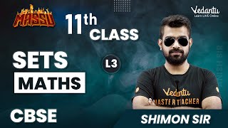 Sets Class 11 Maths CBSE 2024 | Massu | Shimon Sir | V Master Tamil | #cbse2024