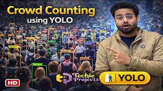 Crowd Counting using Yolo | Object Detection and Tracking using Yolo
