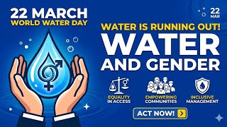 World Water Day 2026 | Water conservation day theme 2026 #worldwaterday #waterday2026