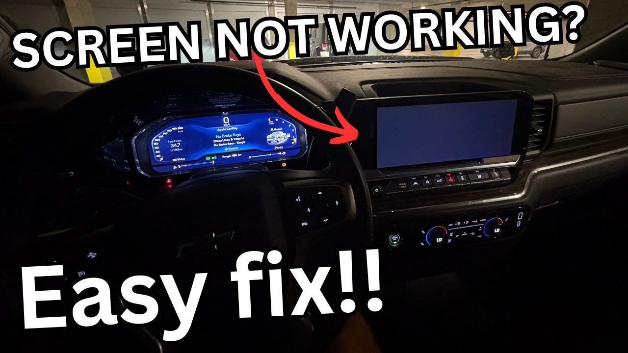 Stunning Chevy Silverado Touch Screen Not Working Images