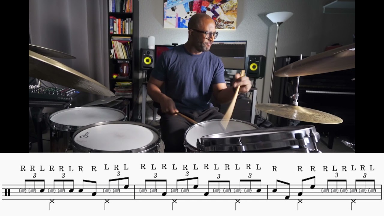 Drum Transcription Quincy Davis Drum Solo YouTube
