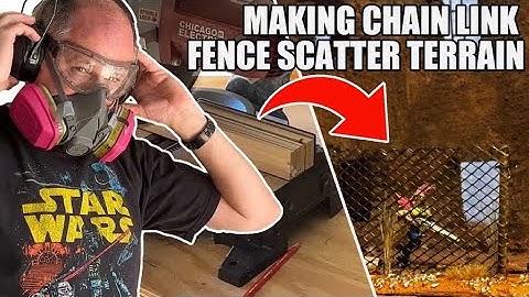 Making Chain Link Fence Scatter Terrain
